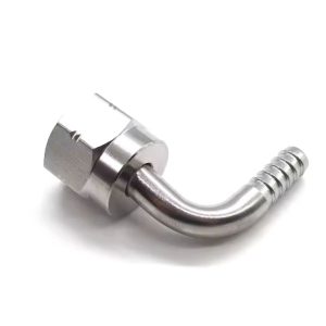 Albu swivel rustfri 7/16UNF x 3/8"
